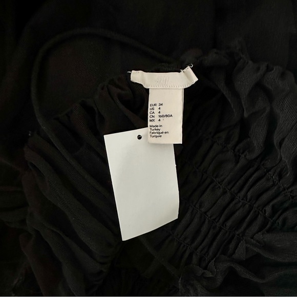 NWT H&M Transparent mesh dress - Picture 7 of 8